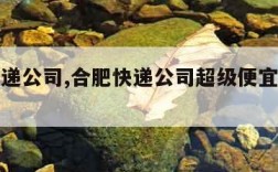 合肥快递公司,合肥快递公司超级便宜上门取件